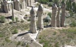 Feenkamine in Kappadokien