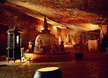 Tag 4 - Anuradhpura - Dambulla -Dambulla Tempel 