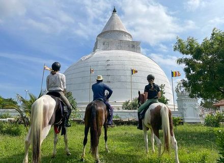 11. Tag - Tissamaharama - Yala Nationalpark / 6. Reittag-Sri Lanka Tissa Stupa