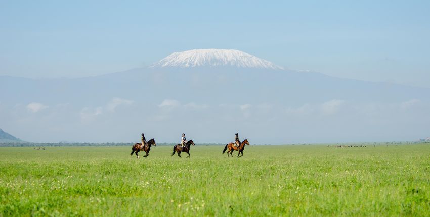 Reiturlaub und Reitsafaris an den Chyulu Hills