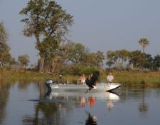 Okavango Delta - Bootsfahrt