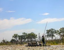 Fahrt durch die Wasserlilien