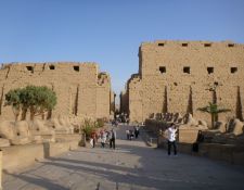 Eingang zum Karnak Tempel