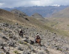 unterwegs zu den Geysiren