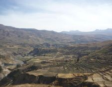 Blick auf das Colca Tal