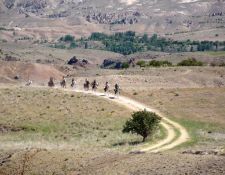 Galopp auf dem Avlak Plateau