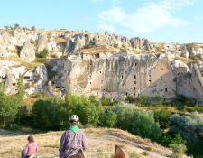 Taubenhäuser in der Steilwand Kappadokien