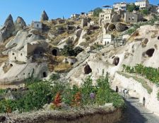 Dorf Uchisar in Kappadokien
