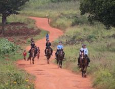 unterwegs im ländlichen Uganda