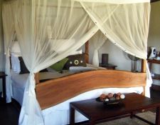 Himmelbett im Chalet