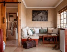 Sitzecke im Bungalow